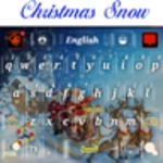 christmas snow go keyboard android application logo